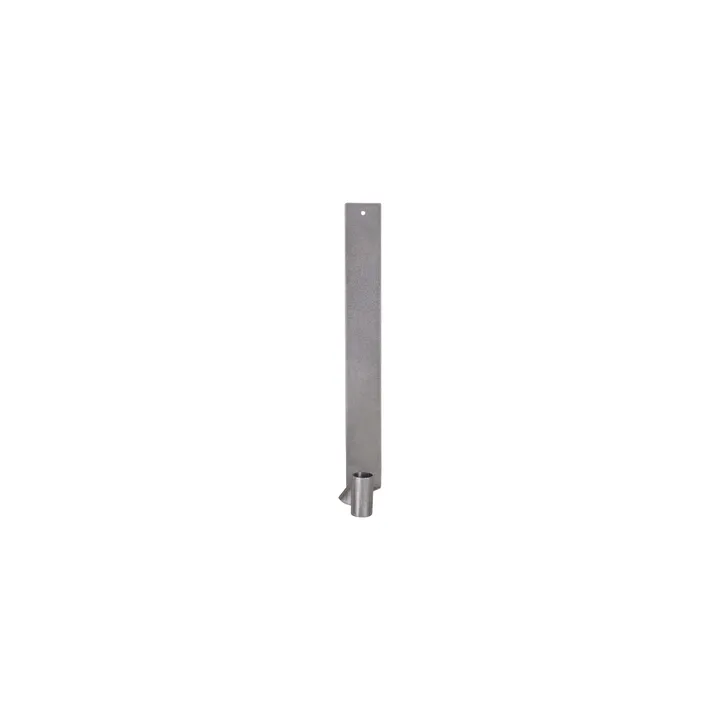 Ornament väggljusstake - Rustfritt stål, long, 35,8 cm - FRAMA