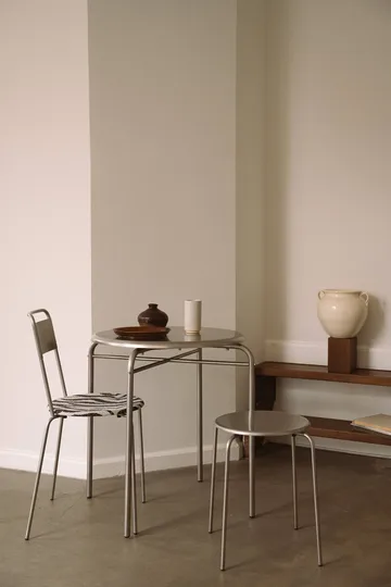 Petit Rond bord - Rustfritt stål, Ø65x73 cm - FRAMA