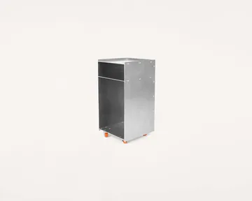 Rivet Cart rullebord - Aluminium, 32,8x33,8x65 cm - FRAMA