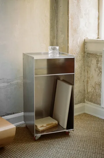 Rivet Cart rullebord - Aluminium, 32,8x33,8x65 cm - FRAMA