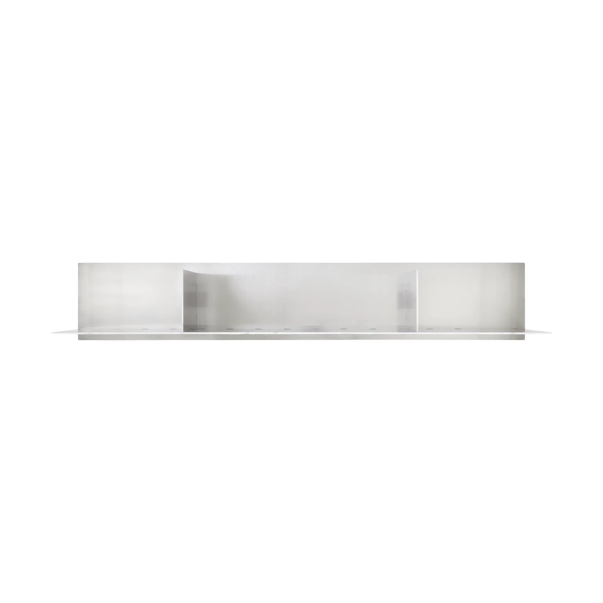 Rivet Shelf vegghylle, Aluminium, large, 119x20,6x22,5 cm FRAMA