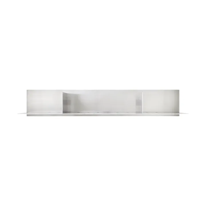 Rivet Shelf vegghylle - Aluminium, large, 119x20,6x22,5 cm - FRAMA
