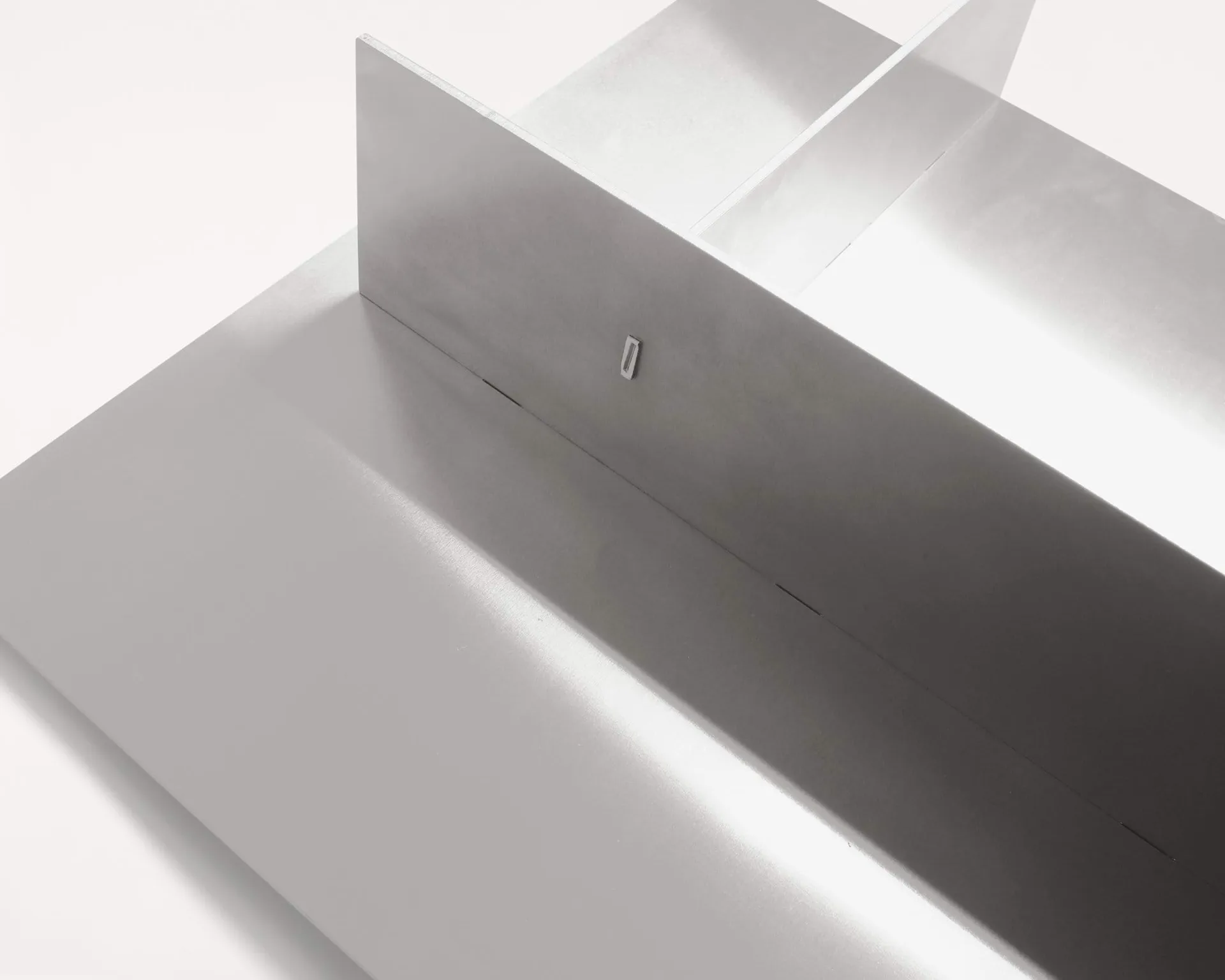 Rivet Typecase vegghylle, Aluminium, 44,6x44,6x16,1 cm FRAMA