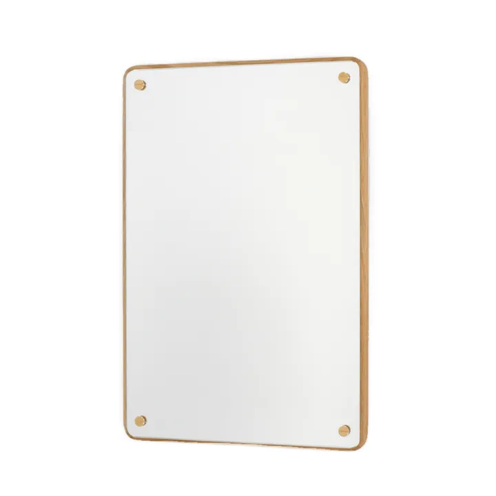 RM-1 Rectangular spegel - Eik, small, 58x40 cm - FRAMA