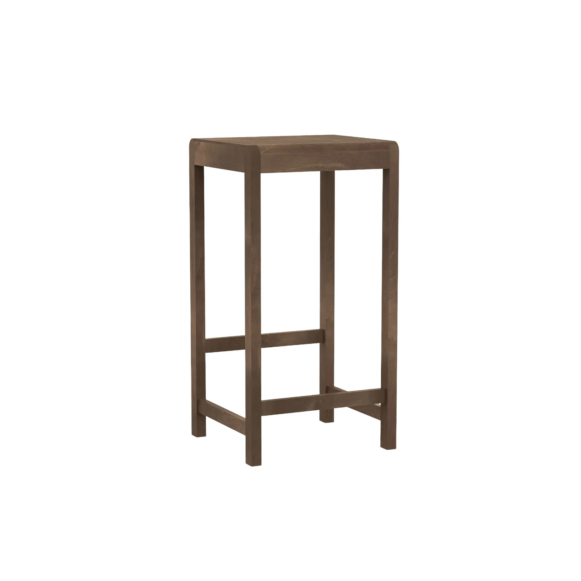 Stool 01 barkrakk, Mørkebrun bjørk, 76 cm FRAMA
