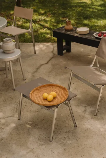 Union krakk - Aluminium-Sandstone Linen, H: 40,6 cm - FRAMA