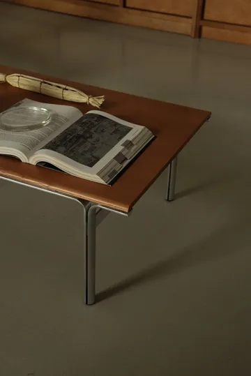 Union sofabord - Aluminium-varmbrun ask, 97x60x34,5 cm - FRAMA