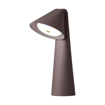 Ami bordlampe portabel - Chocolate clay, 31,6 cm - Frandsen