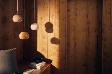 Ball pendel Ø18 cm - Opal rose - Frandsen