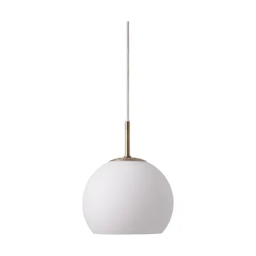 Ball pendel - Opal White, Ø18 cm - Frandsen