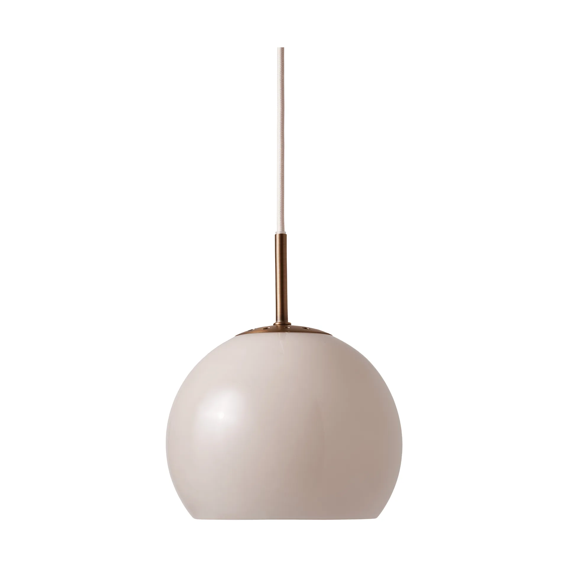Ball pendel, Sand Grey, Ø25 cm Frandsen