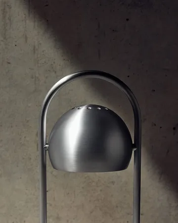 Ball portable bordlampe - Brushed Aluminium, 32 cm - Frandsen