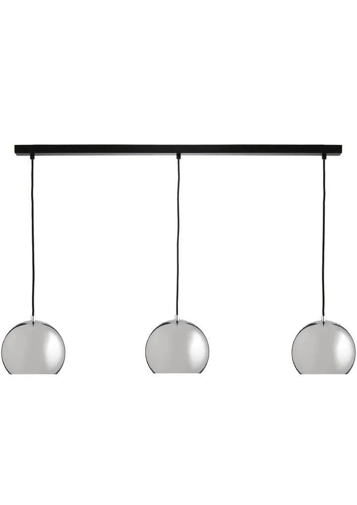 Ball Track pendel 3 - Glossy krom - Frandsen