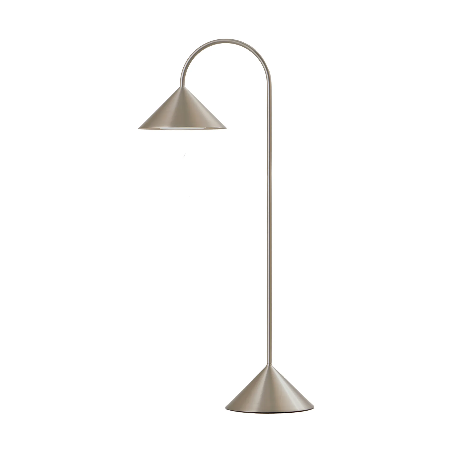 Grasp portable bordlampe, Brushed Stainless Steel, 72 cm Frandsen