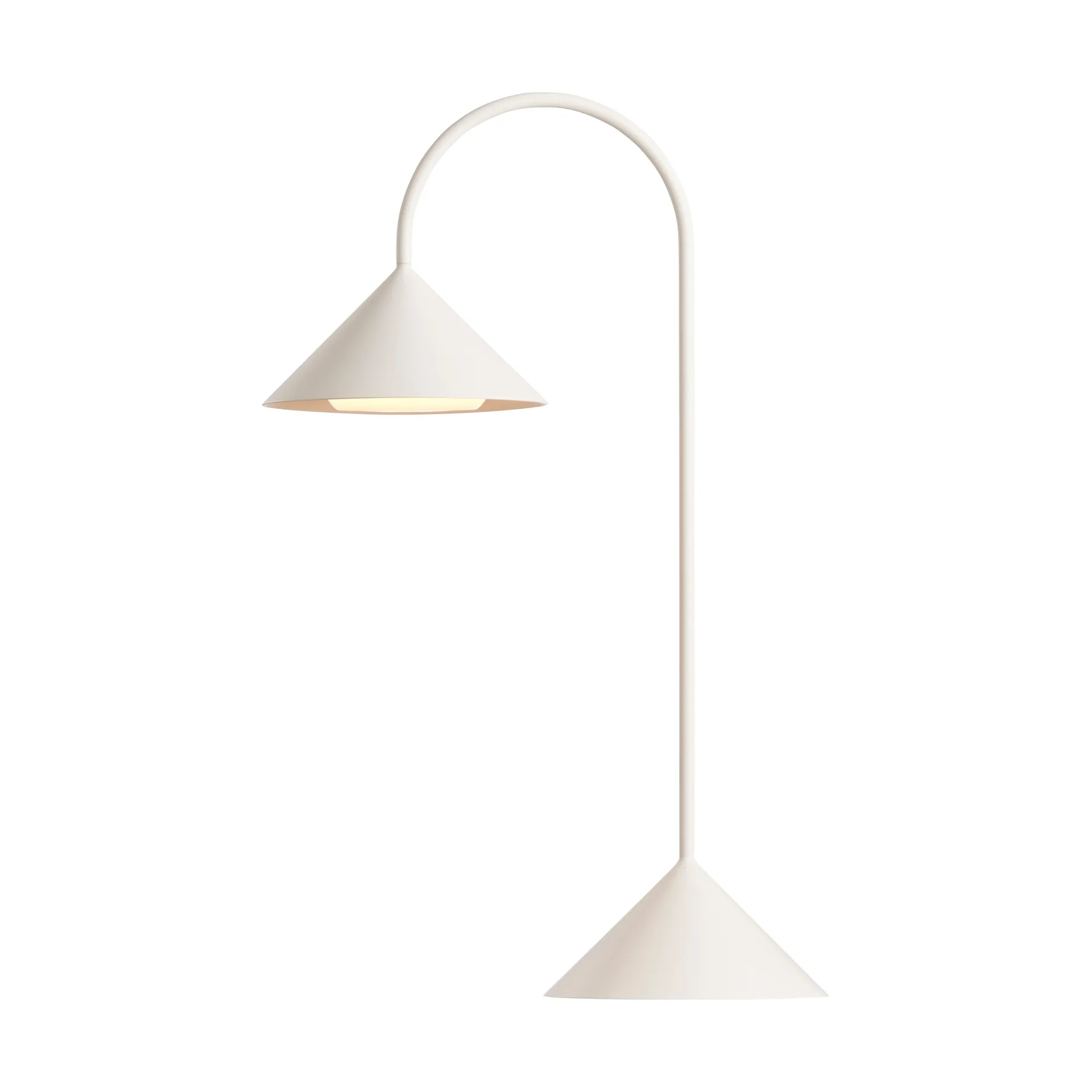Grasp portable bordlampe, Matt White, 47 cm Frandsen