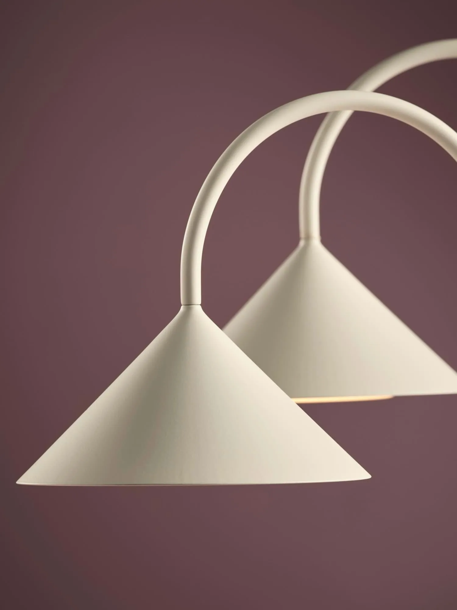 Grasp portable bordlampe, Matt White, 47 cm Frandsen