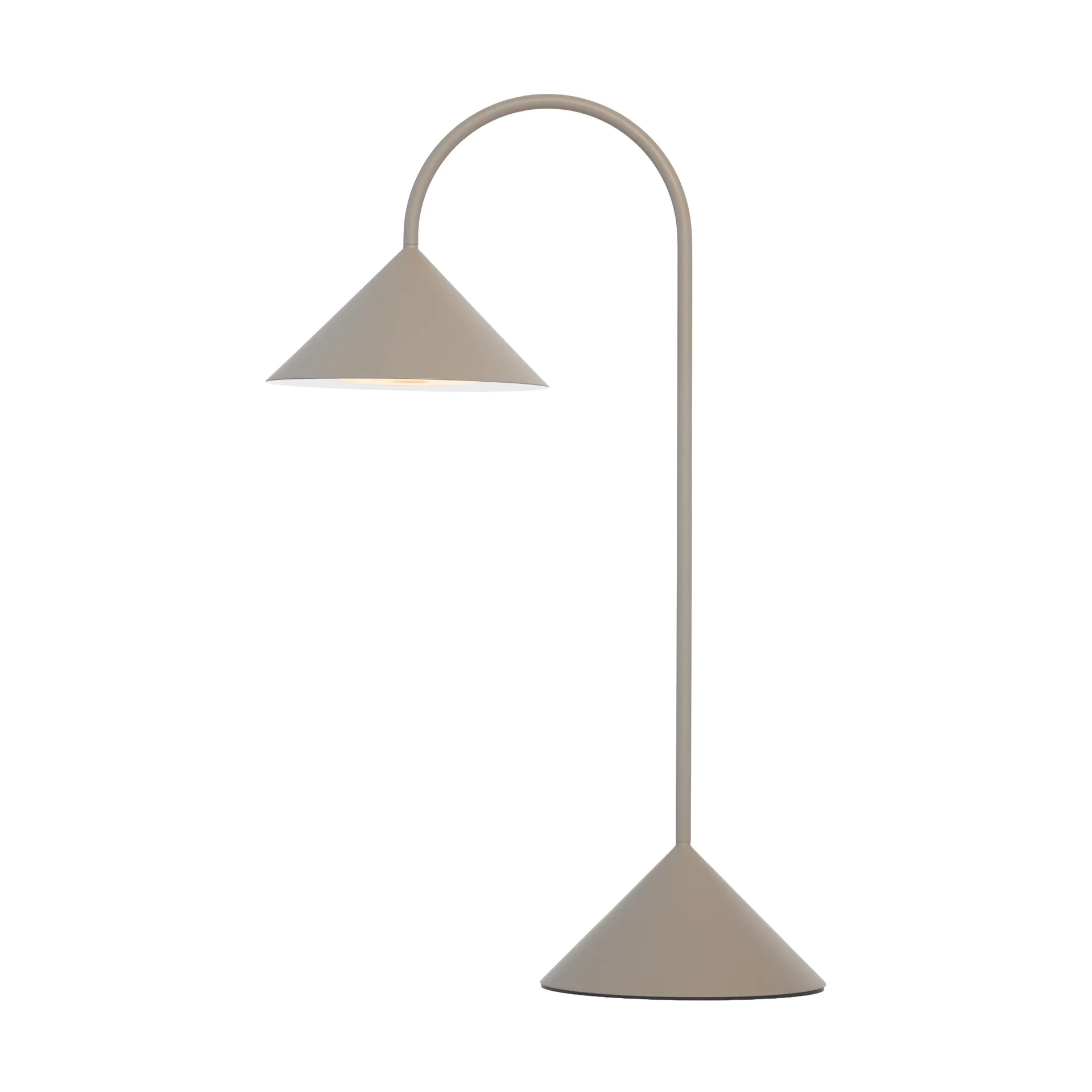 Grasp portable bordlampe, Sand Grey, 47 cm Frandsen
