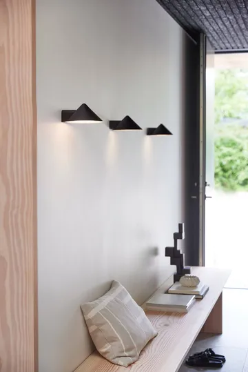 Grasp vegglampe - Matt Black - Frandsen