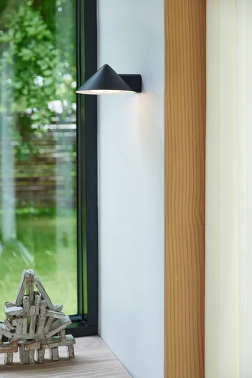 Grasp vegglampe - Matt Black - Frandsen