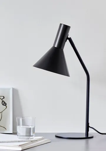 Lyss bordlampe - Matt black, 50 cm - Frandsen