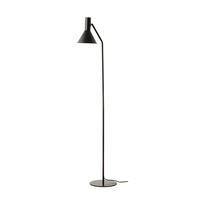 Lyss gulvlampe - Matt black, 150 cm - Frandsen
