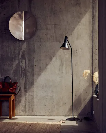 Lyss gulvlampe - Matt black, 150 cm - Frandsen
