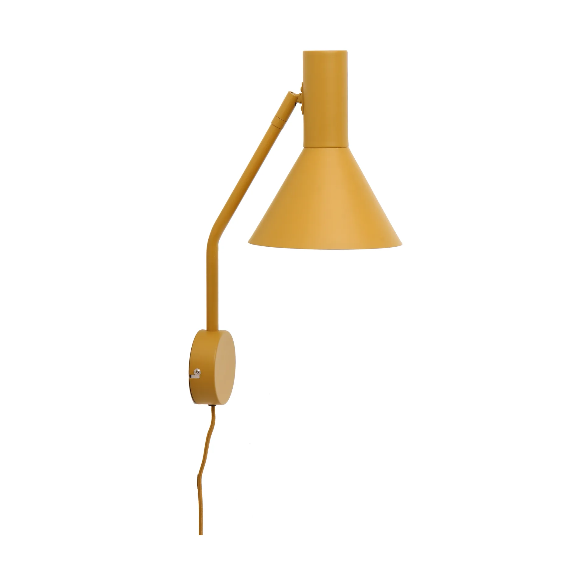Lyss vegglampe, Matt Almond, 42 cm Frandsen