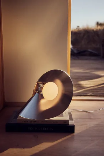 Peel bordlampe - Brushed stainless steel - Frandsen