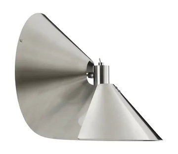 Peel vegglampe - Brushed stainless steel - Frandsen