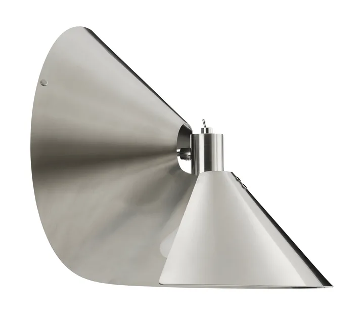 Peel vegglampe - Brushed stainless steel - Frandsen