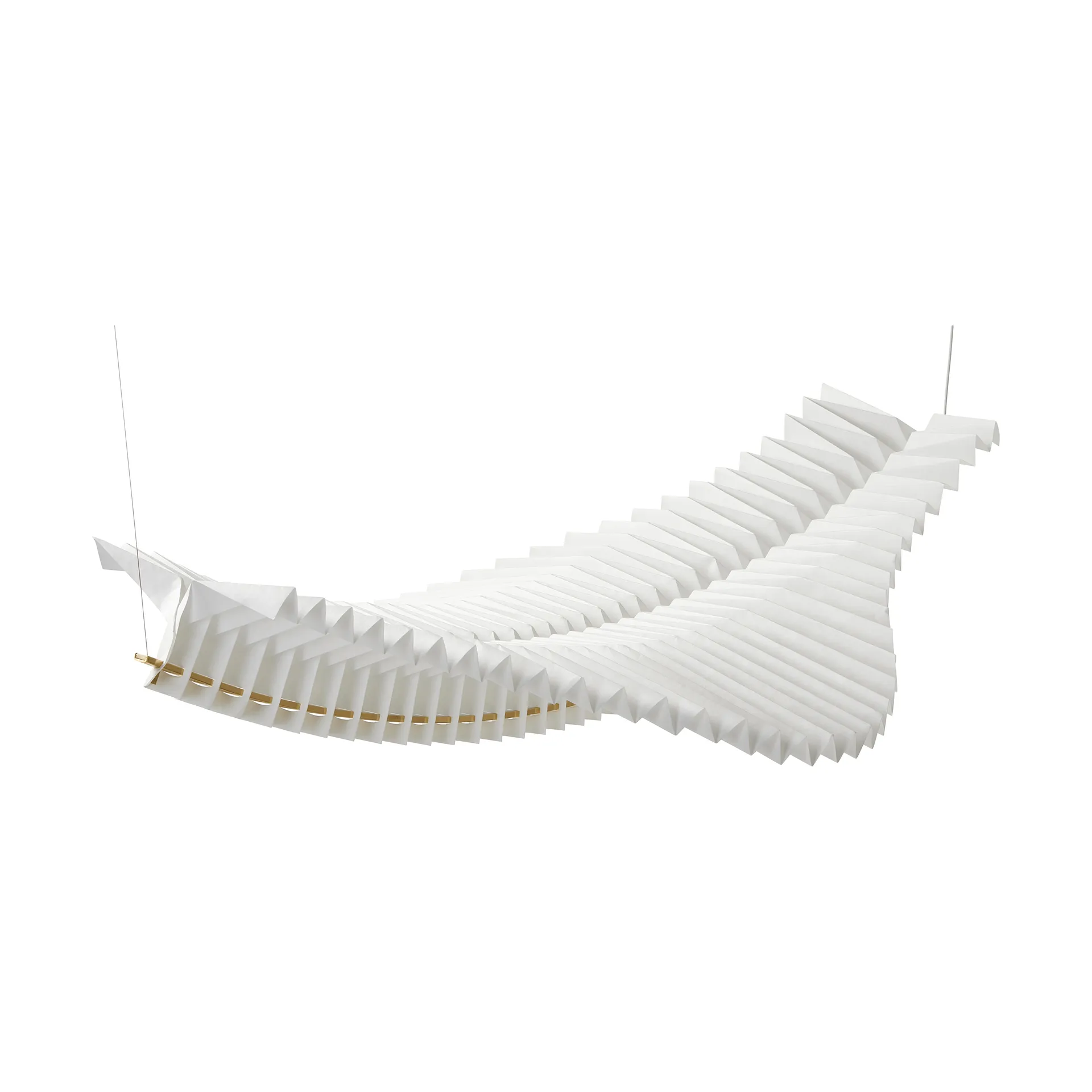 Sora pendel , Solid brass-white Frandsen