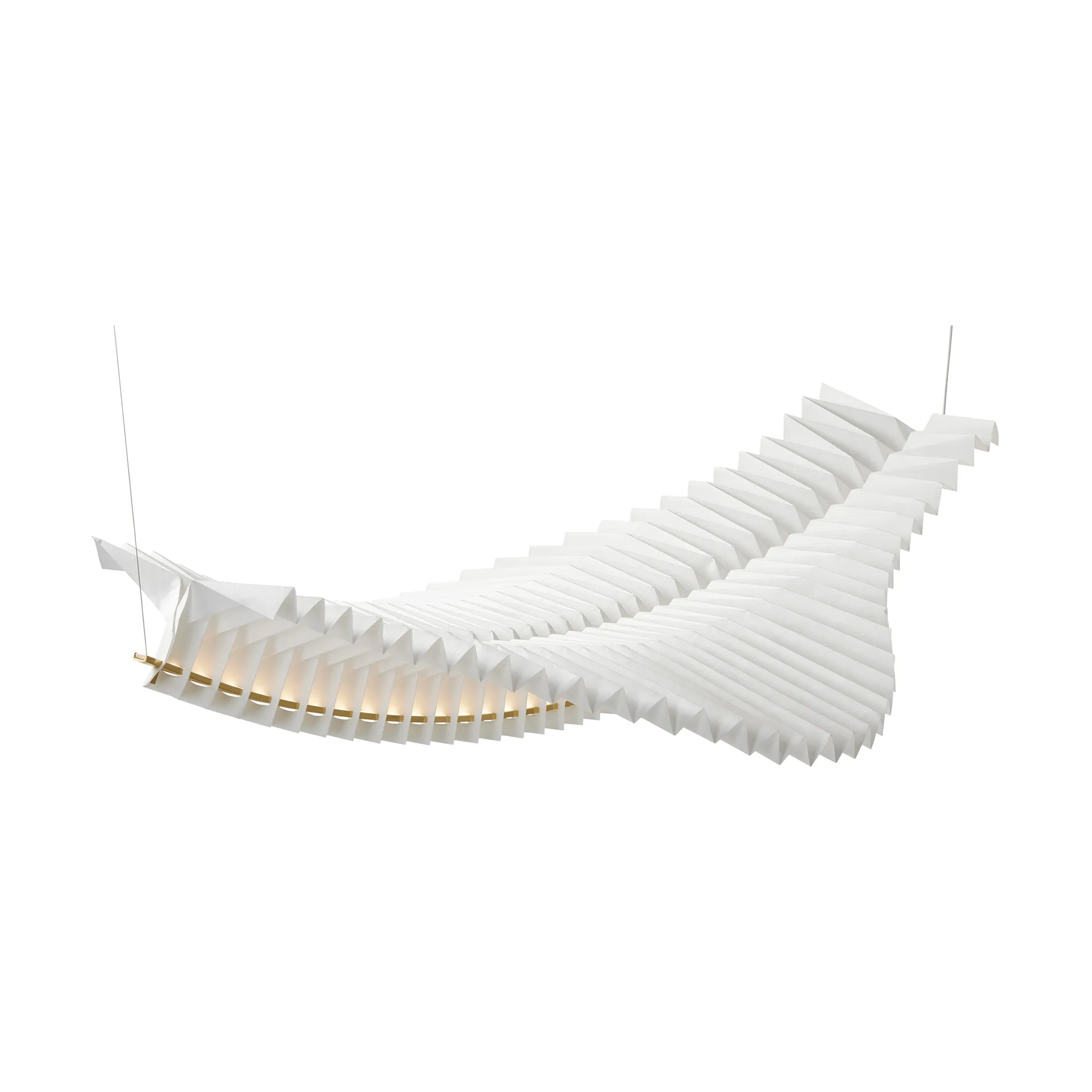 Sora pendel , Solid brass-white Frandsen