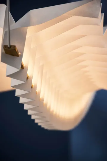 Sora pendel  - Solid brass-white - Frandsen