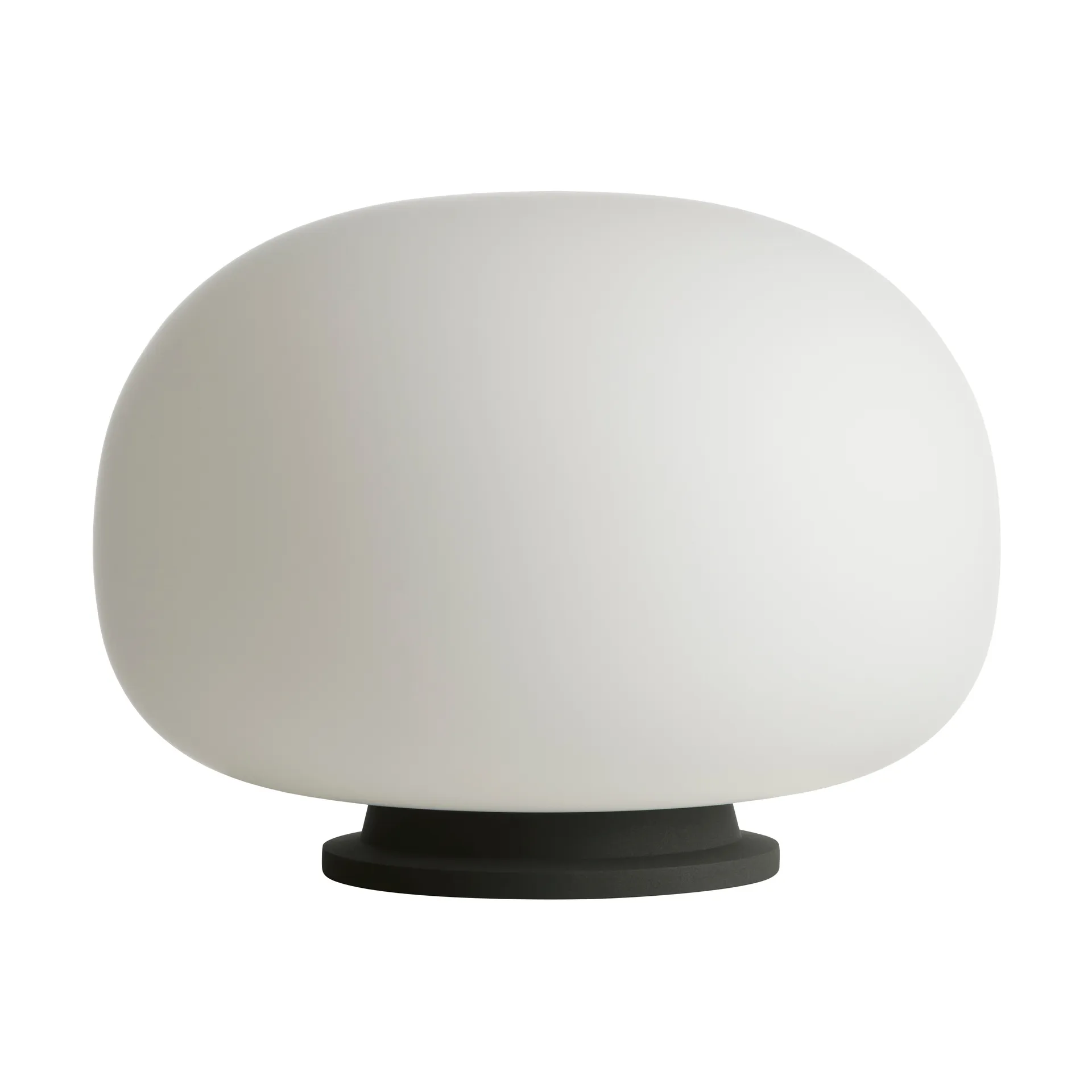 Supernate bordlampe, Opal white-black, Ø38 cm Frandsen