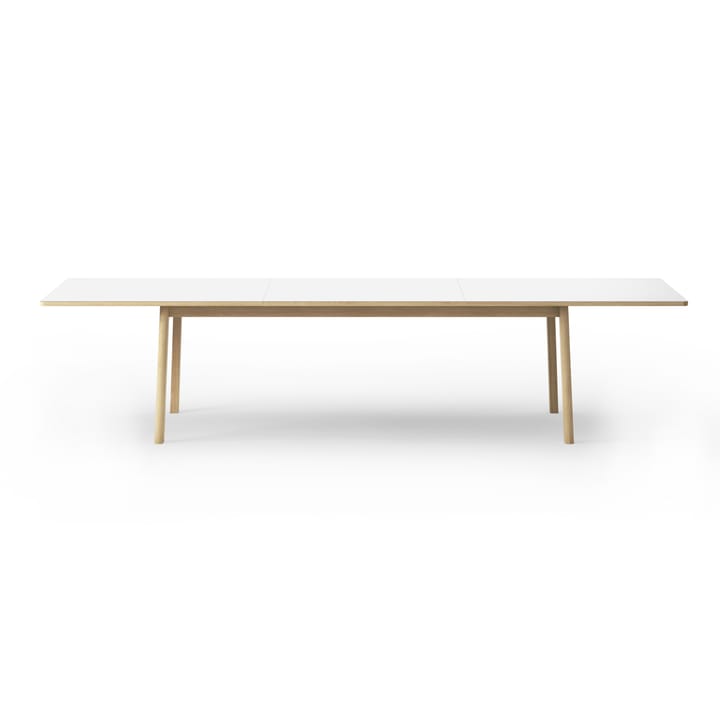 Ana spisebord 220–320x95 cm, Nanolaminat hvit-såpet eik Fredericia Furniture