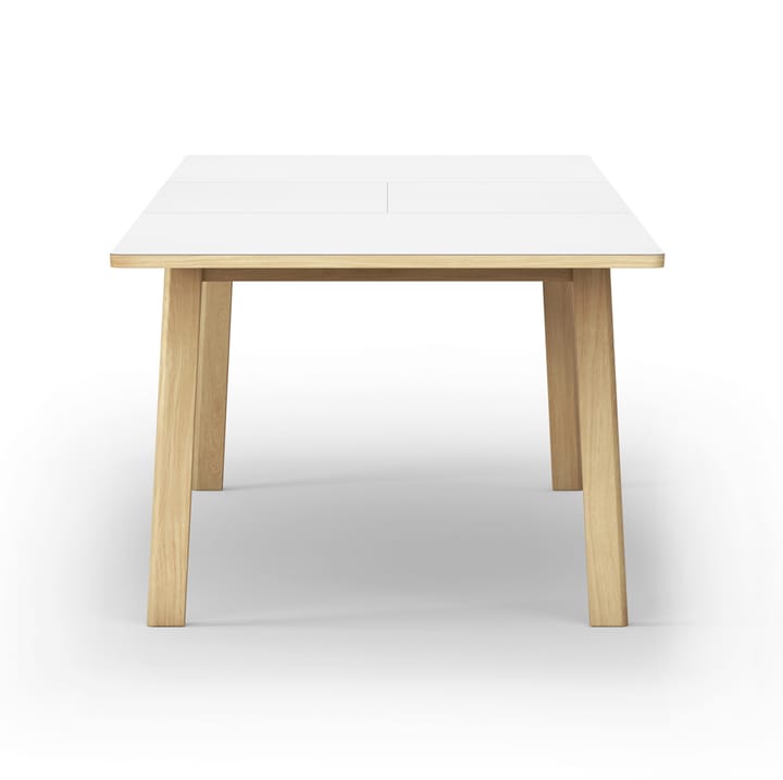 Ana spisebord 220–320x95 cm, Nanolaminat hvit-såpet eik Fredericia Furniture