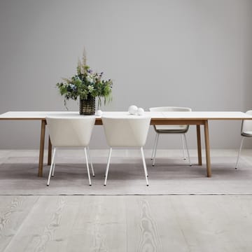 Ana spisebord 220–320x95 cm - Nanolaminat hvit-såpet eik - Fredericia Furniture