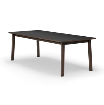 Ana spisebord 220–320x95 cm - Nanolaminat svart-røkt eik - Fredericia Furniture