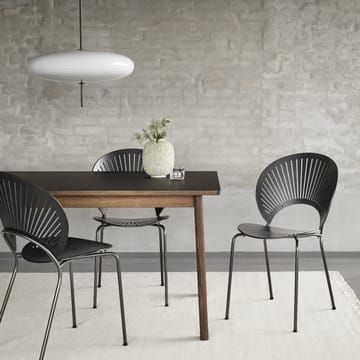 Ana spisebord 220–320x95 cm - Nanolaminat svart-røkt eik - Fredericia Furniture