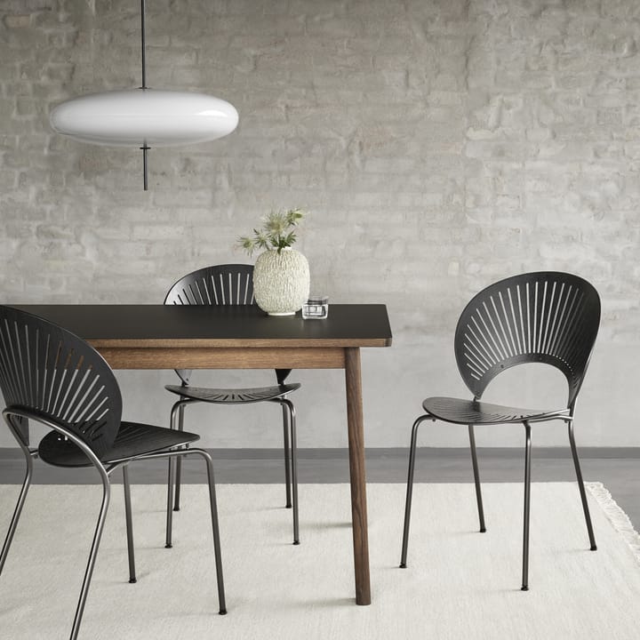 Ana spisebord 220–320x95 cm, Nanolaminat svart-røkt eik Fredericia Furniture