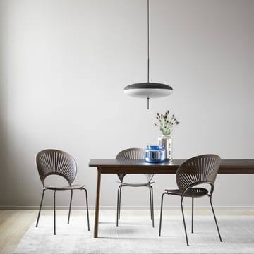 Ana spisebord 220–320x95 cm - Nanolaminat svart-røkt eik - Fredericia Furniture