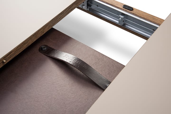Ana spisestuebord 180–280x95 cm, Nanolaminat hvit-såpet eik Fredericia Furniture