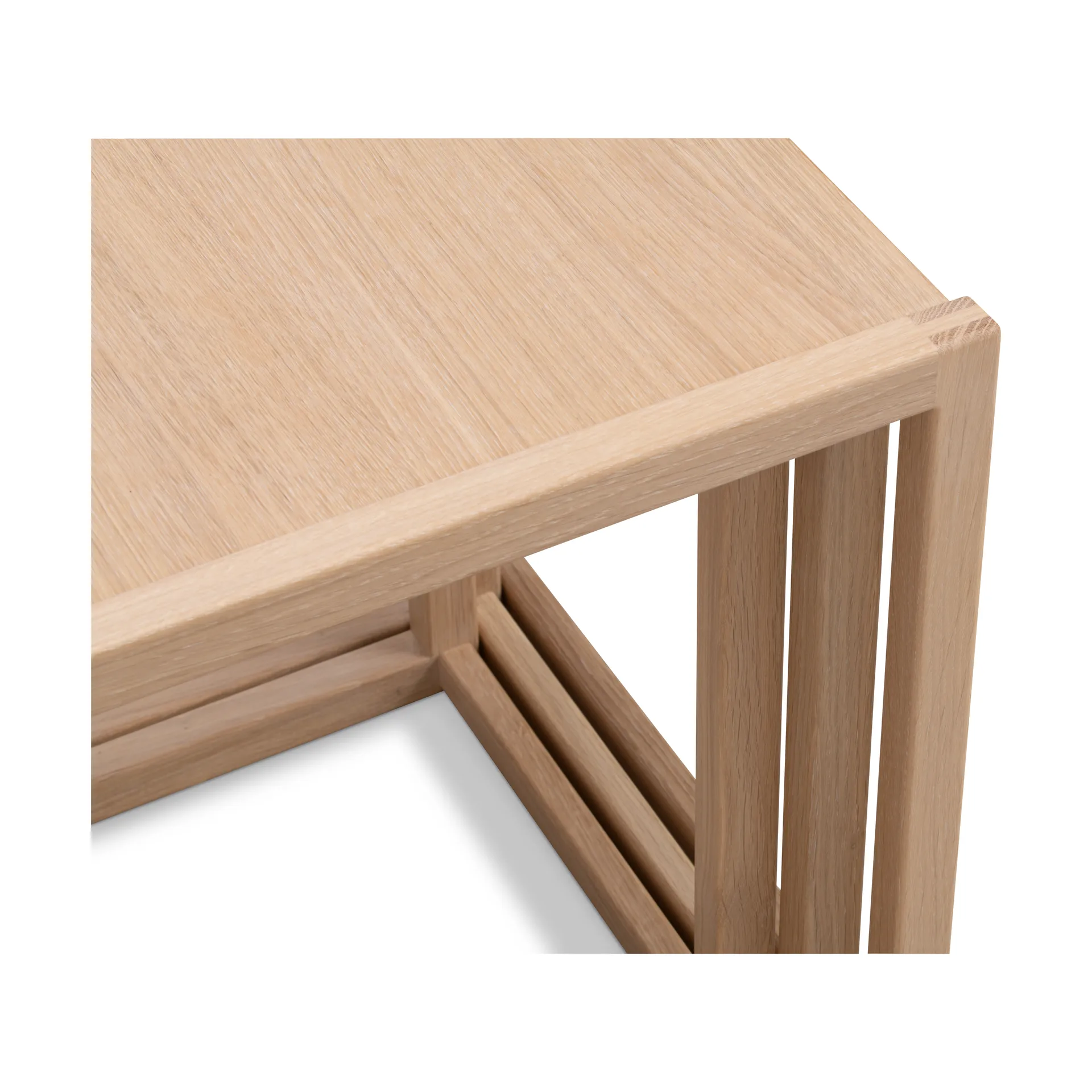 BM375 Nesting bord 3 deler, Lys oljet eik Fredericia Furniture