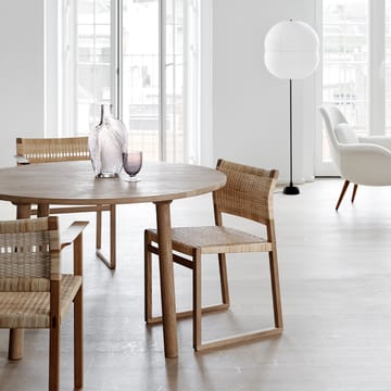 BM61 stol - Flettet natur-oljet eikstativ - Fredericia Furniture