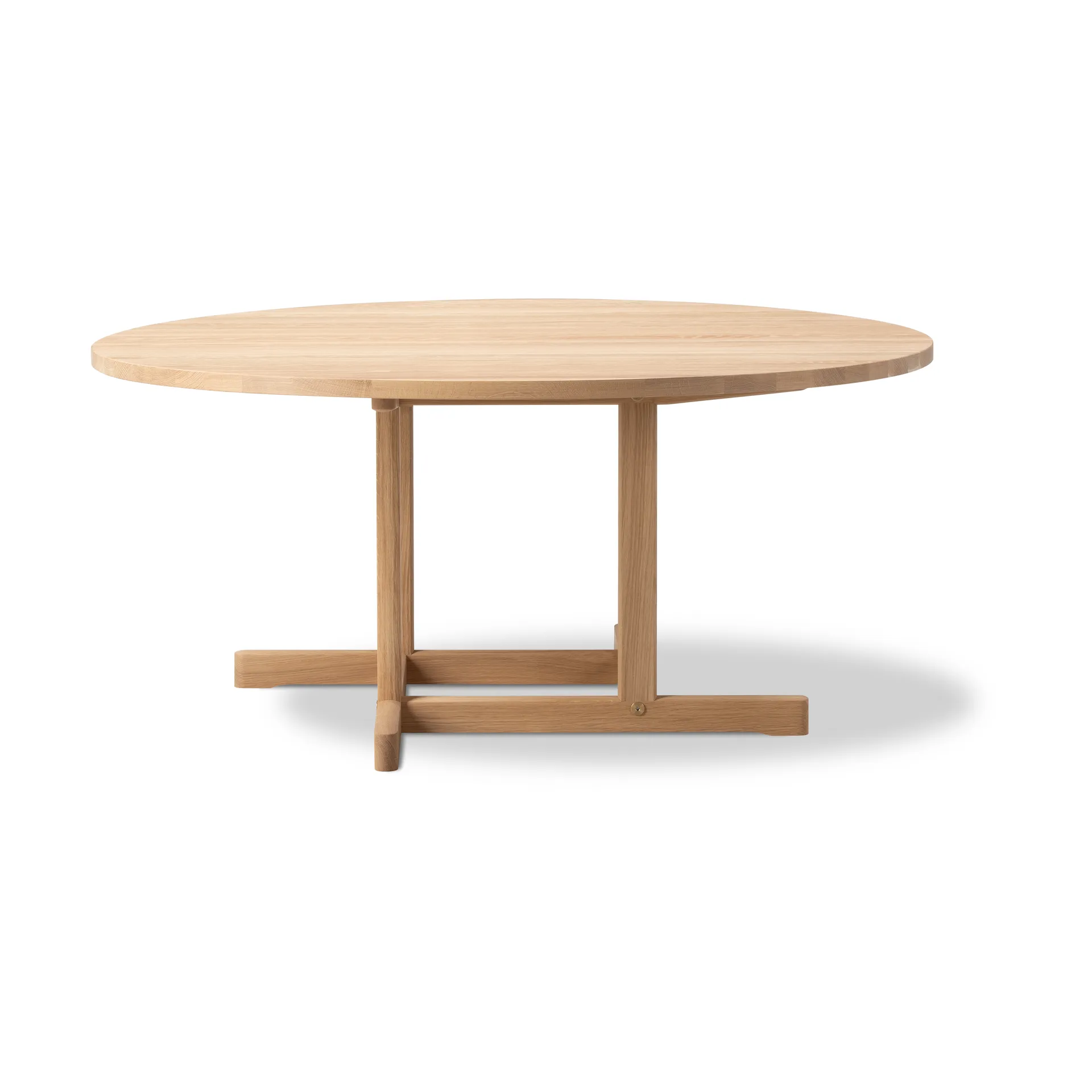 BM80 Mogensen Coffee Table sofabord Ø120 cm, Lysoljet eik Fredericia Furniture