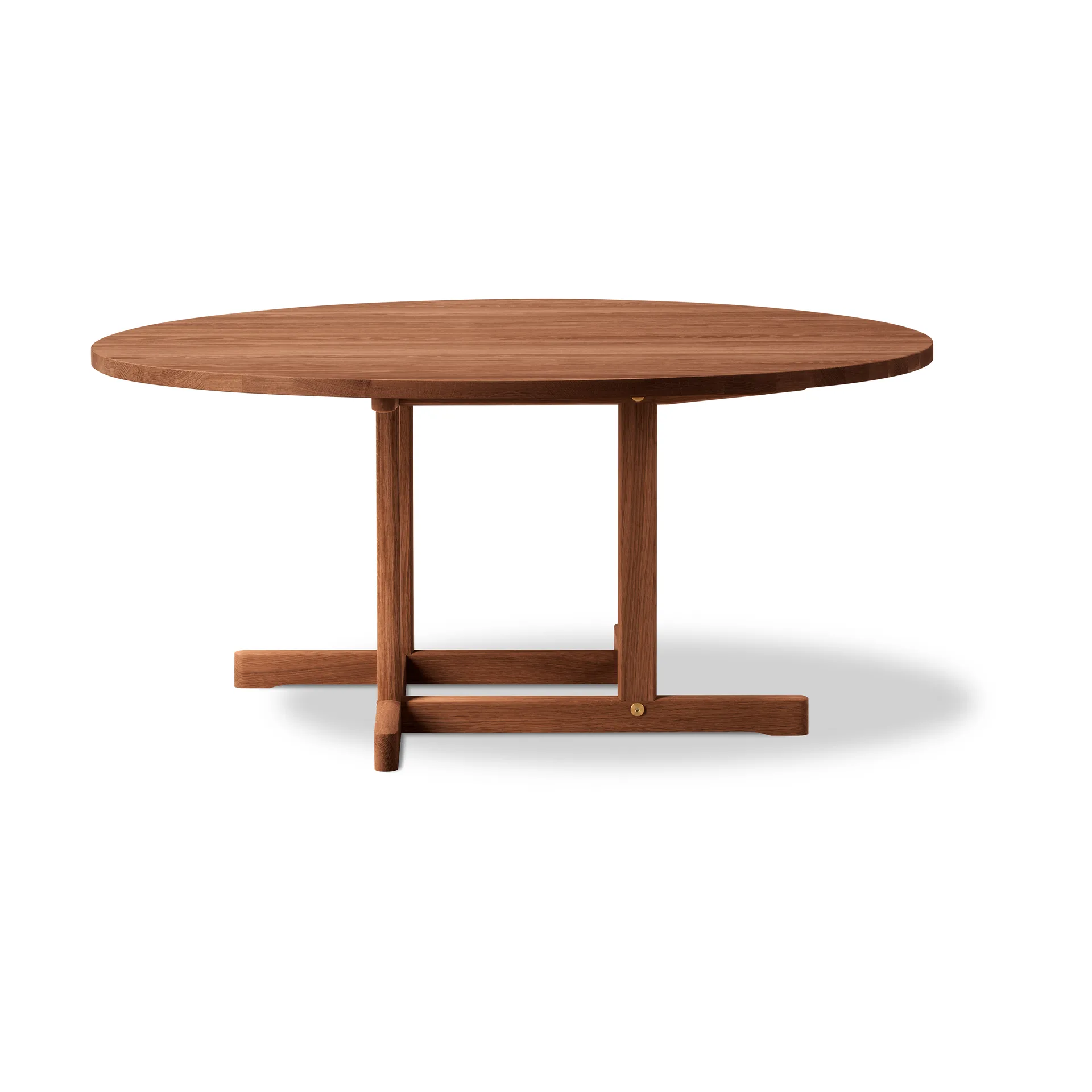 BM80 Mogensen Coffee Table sofabord Ø120 cm, Røkt oljet eik Fredericia Furniture