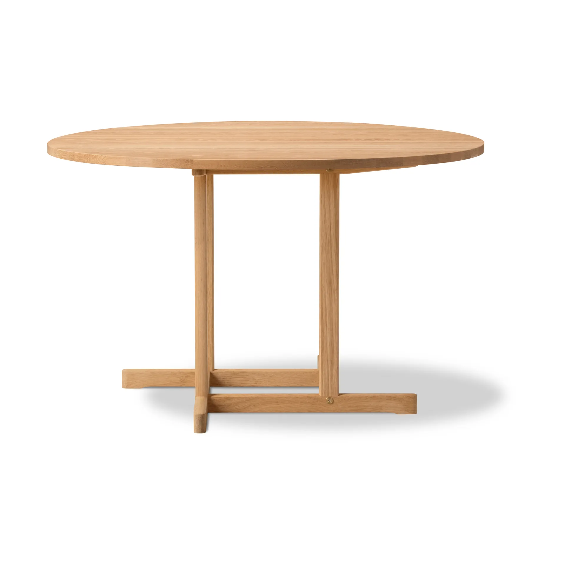 BM80 Mogensen Shaker Table bord Ø120 cm, Oljet eik Fredericia Furniture