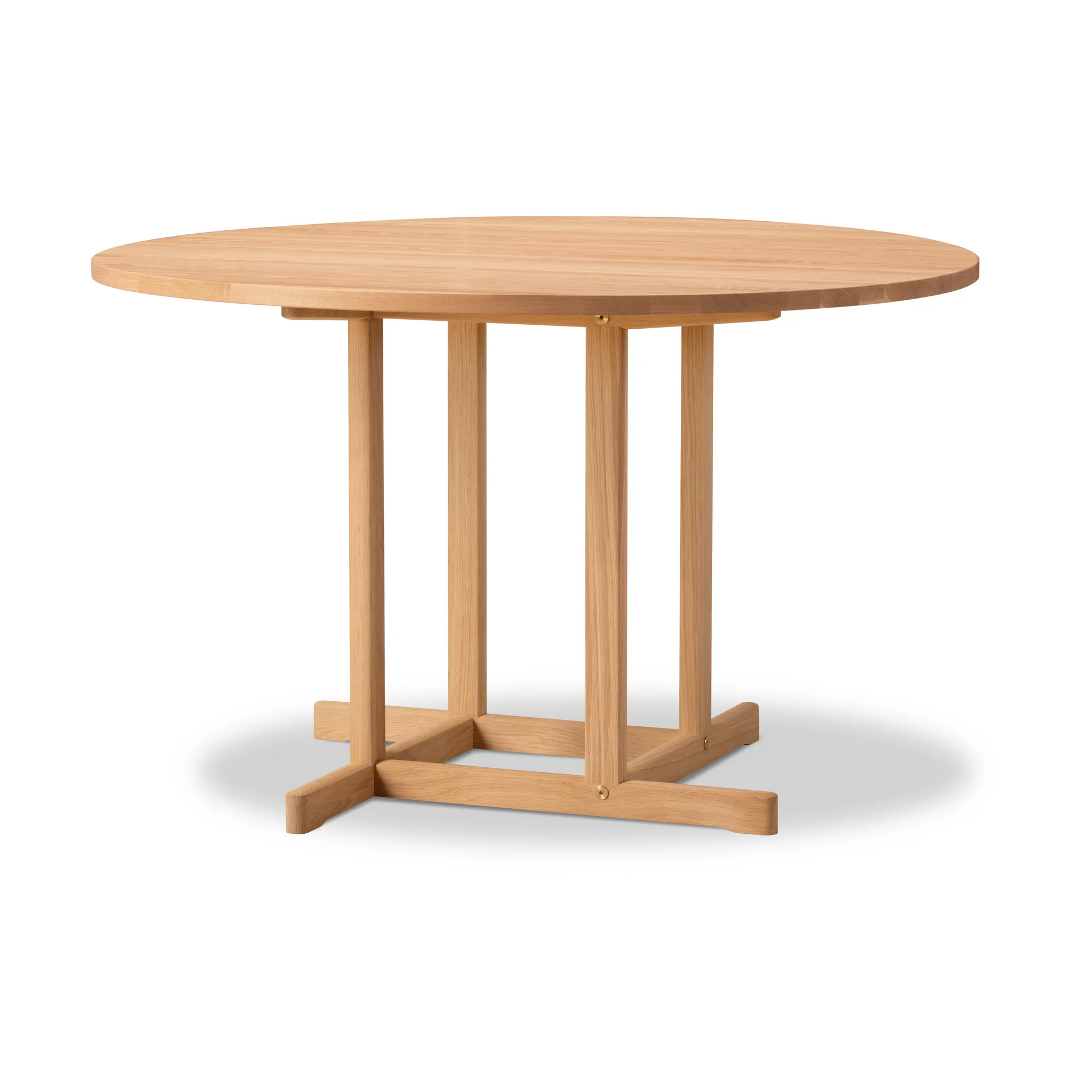 BM80 Mogensen Shaker Table bord Ø120 cm, Oljet eik Fredericia Furniture