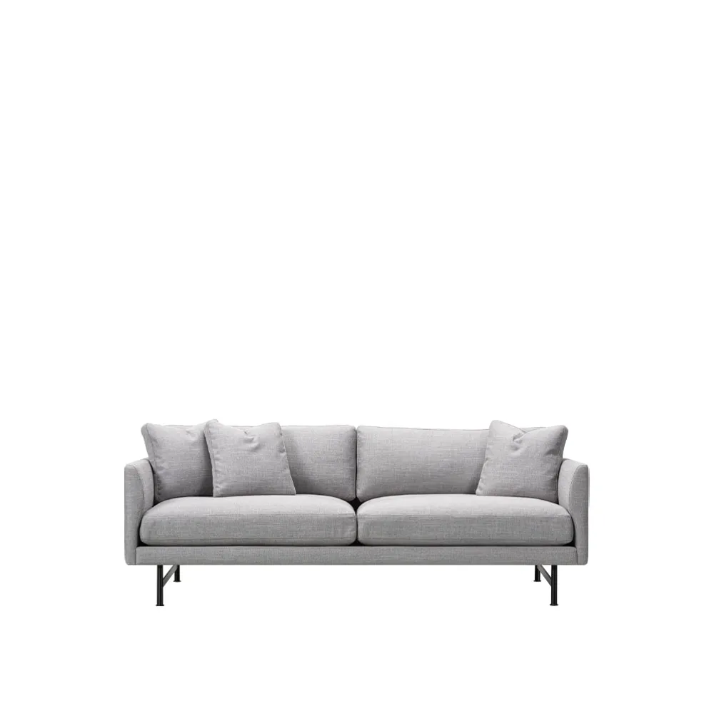 Calmo 5622 sofa 2-seter, Sunniva 242-svart stål Fredericia Furniture