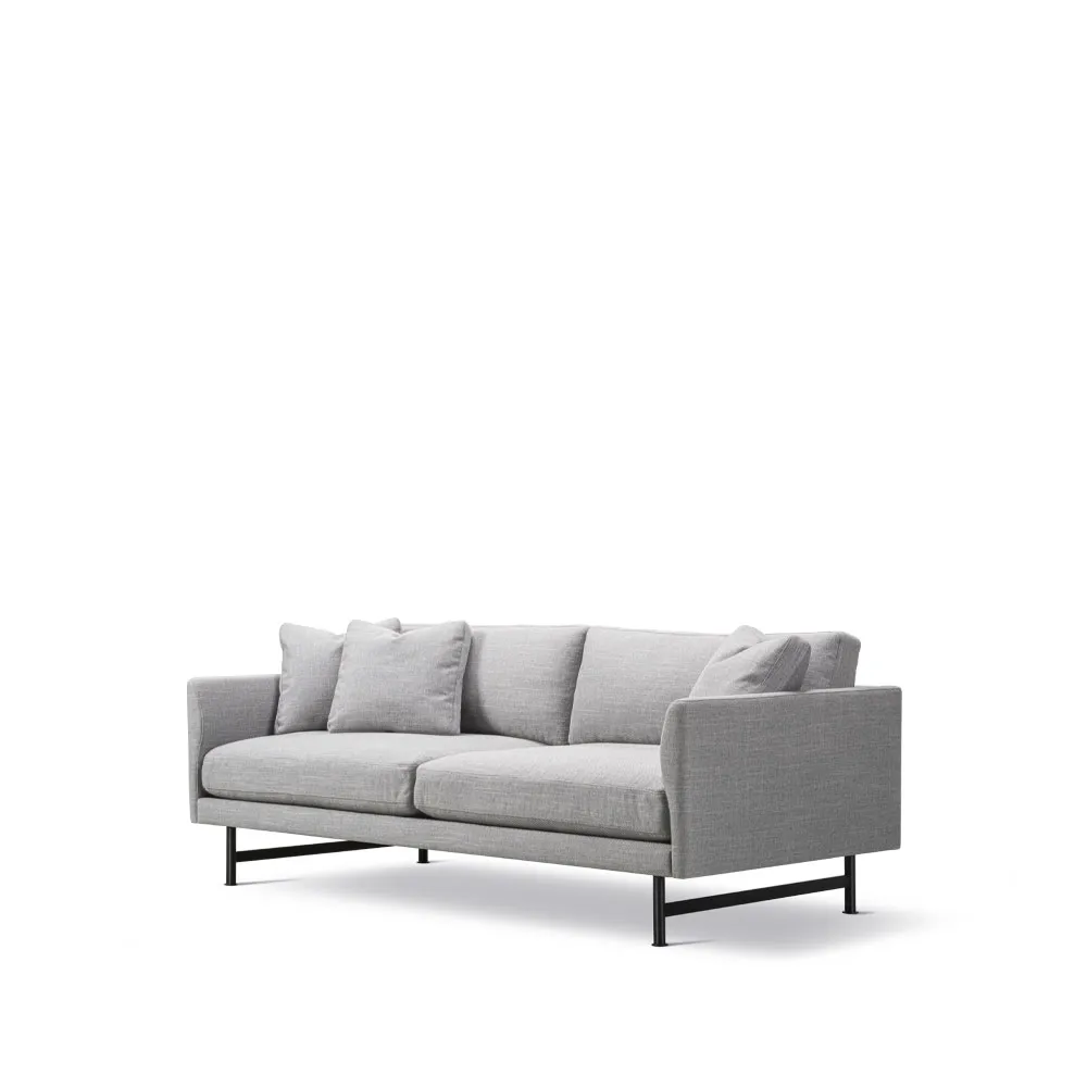 Calmo 5622 sofa 2-seter, Sunniva 242-svart stål Fredericia Furniture